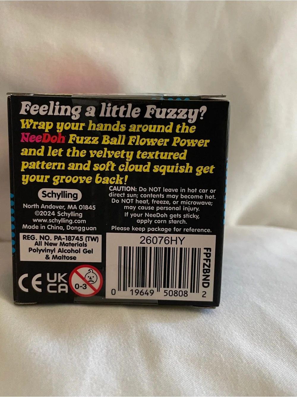Needoh Fuzz Ball Blue